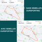 Semelles professionnelles de performance anti-blessures